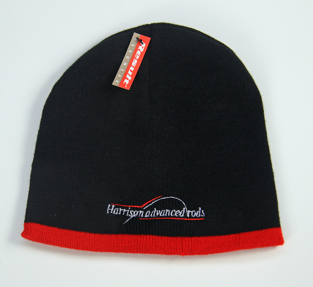 Harrison Black Beanie Hat